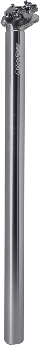Ergotec Zadelpen Atar Patent 33,9 X 550 Mm Zilver
