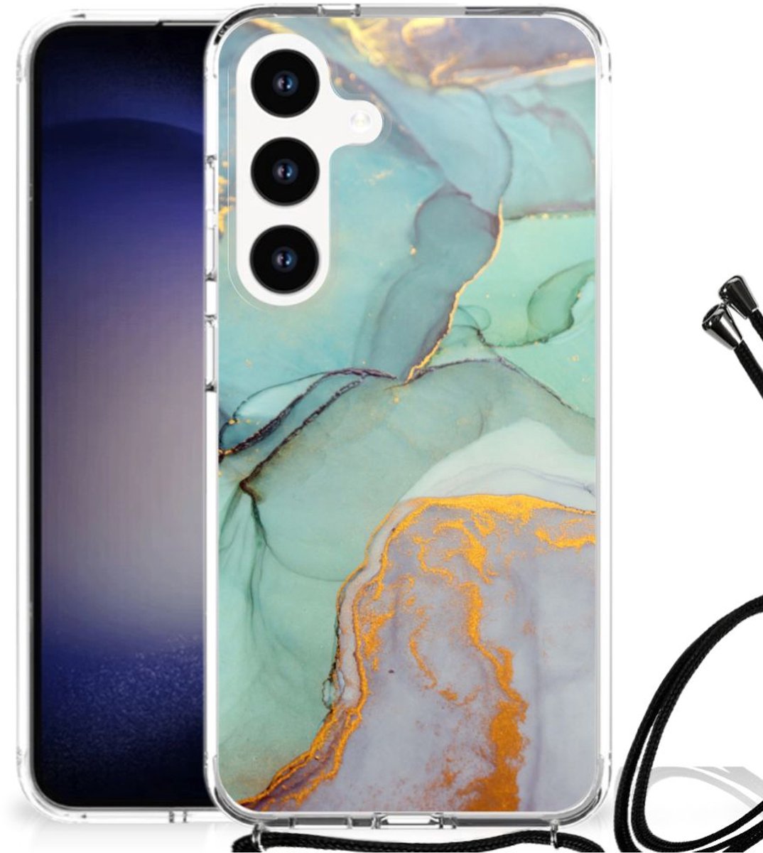 Back Cover voor Samsung Galaxy S24 Watercolor Mix