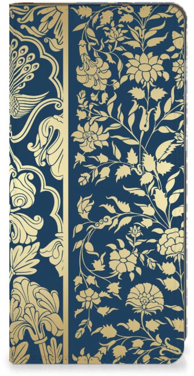 Motorola Moto G14 Smart Cover Beige Flowers