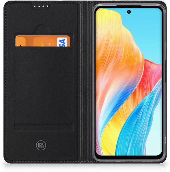 Étui avec support pour Bookcase OPPO A58 4G, Mix aquarelle