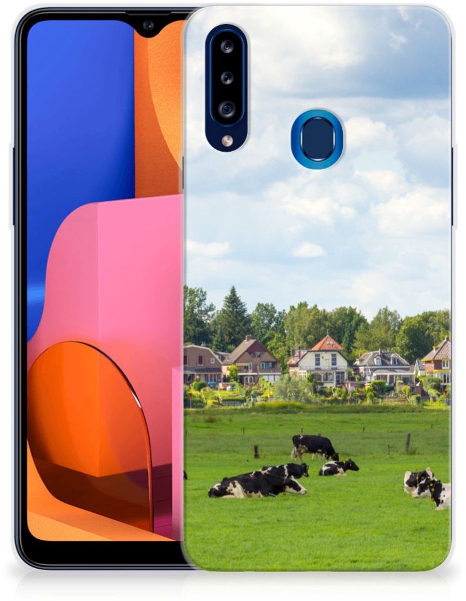 Samsung Galaxy A20s TPU Hoesje Koeien