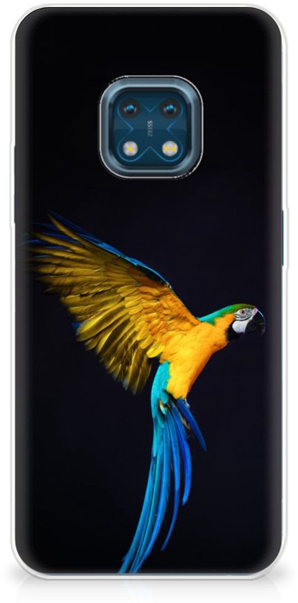 Nokia XR20 TPU Hoesje Papegaai