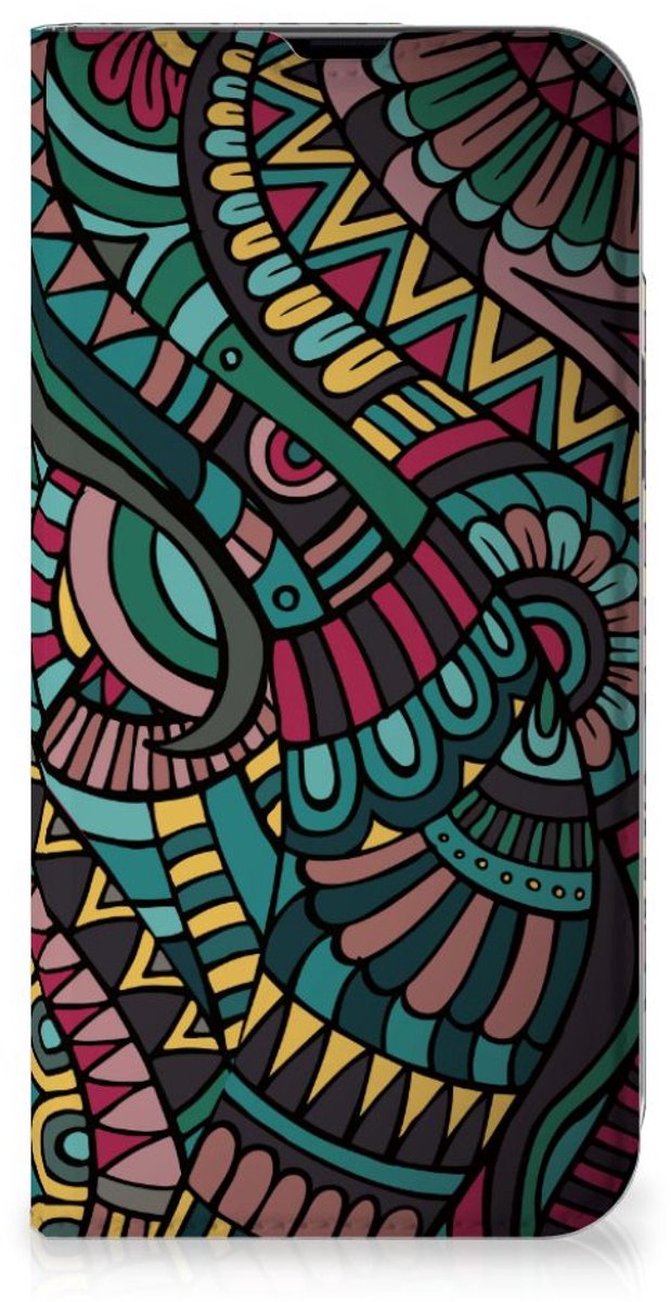 iPhone 13 Pro Max Hoesje met Magneet Aztec