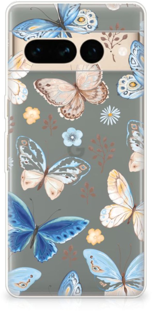 TPU Hoesje voor Google Pixel 7 Pro Vlinder