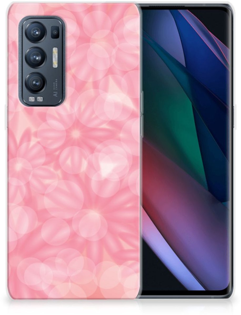OPPO Find X3 Neo TPU Case Spring Flowers