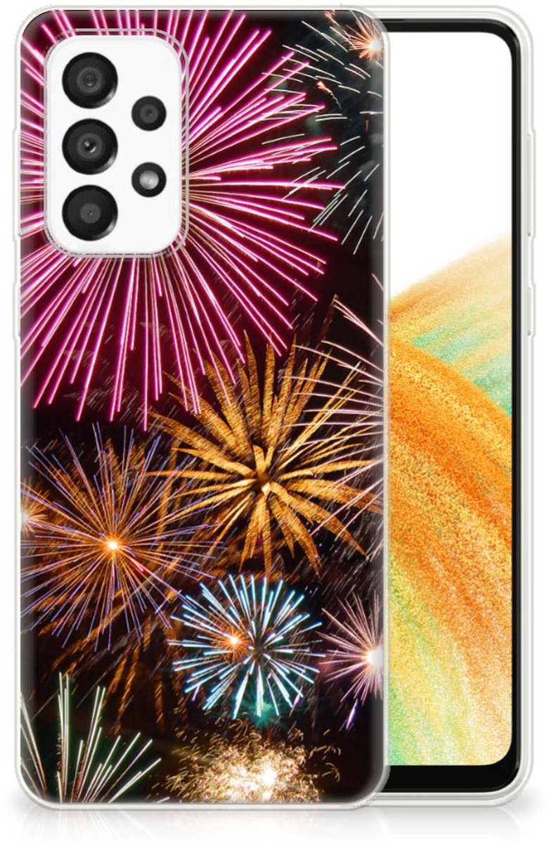 Samsung Galaxy A33 5G Silicone Back Cover Vuurwerk