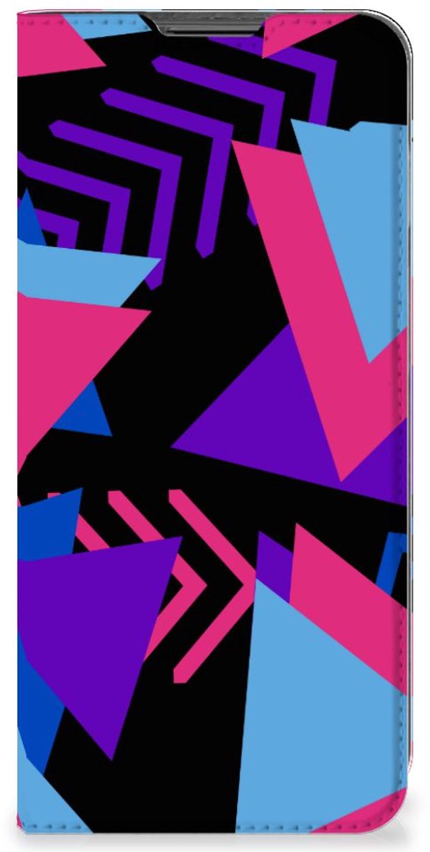 Motorola Moto G22 Stand Case Funky Triangle