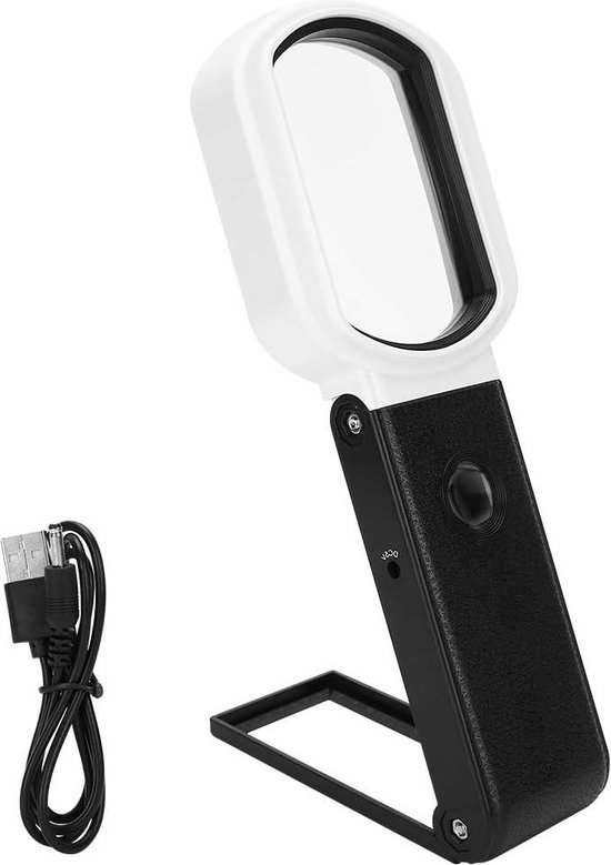 Vergrootglas Lezen Reparatie 20X Hand-held Vergrootglas Glas Ultraheldere Optische Lens, Krachtige Kind Observatie Vergrootglas, Oude Man Lezen/Rose Goud little surprise