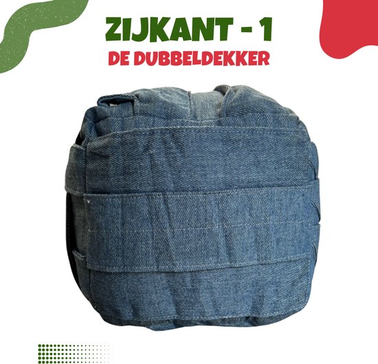 Xatory - Tapis à renifler pour chien - 100 % Katoen - 6 côtés - Jouets Chiens Intelligence - Puzzle pour chien - Travail cérébral - 25 x 25 x 25 cm