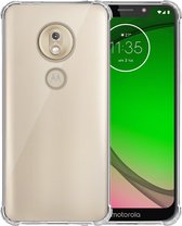 Coque de téléphone compatible avec Motorola Moto G6 Play transparente - Coque en Siliconen TPU antichoc avec pare-chocs transparente - Smartphonica compatible avec Motorola Moto G6 Play