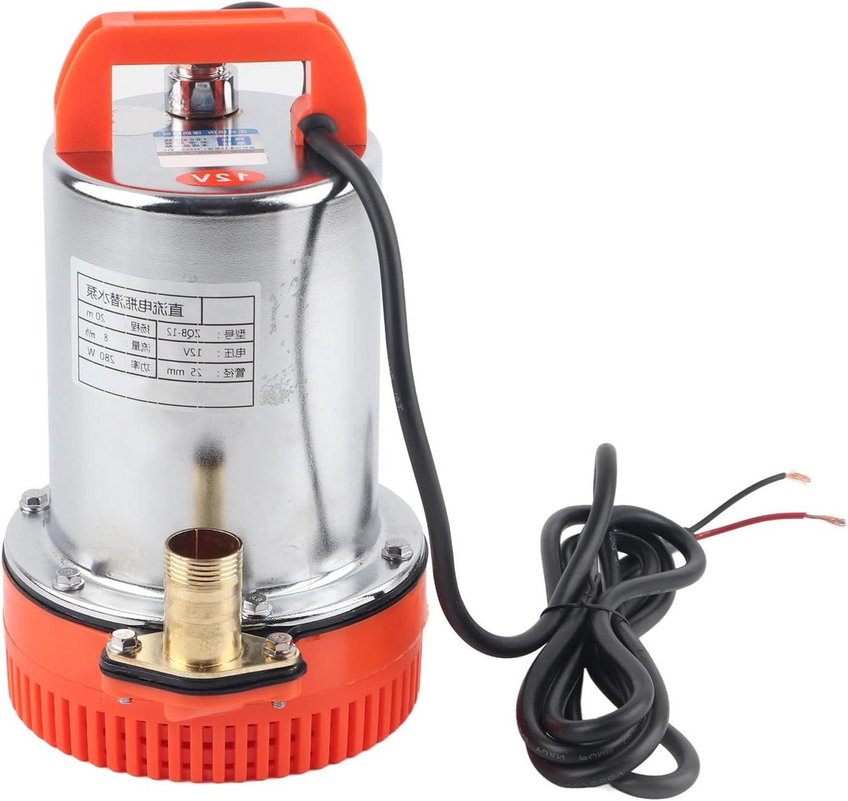 DC 12V Submersible Deep Spring Water Pump for Irrigation on Ranch Farm