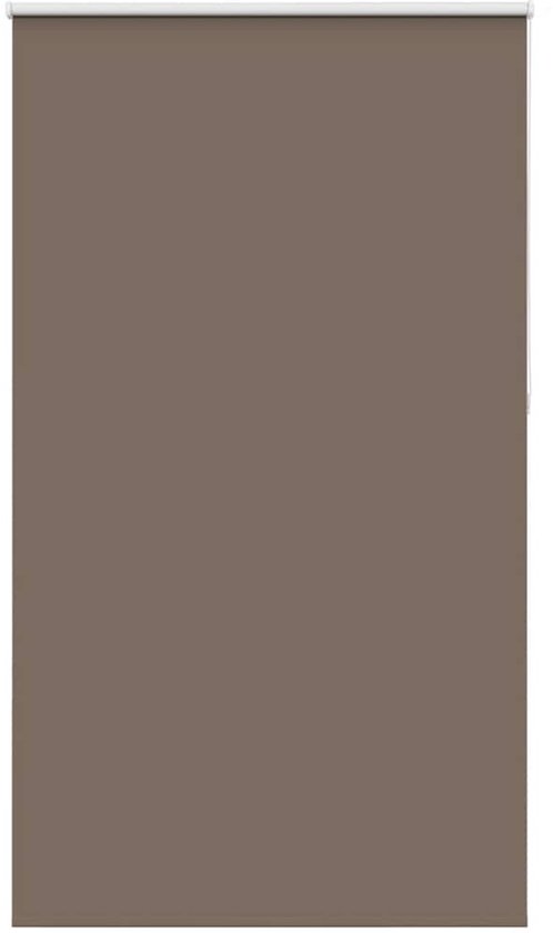 vidaXL - Store enrouleur - occultant - café - 135x230 - cm - largeur du tissu - 131,6 - cm