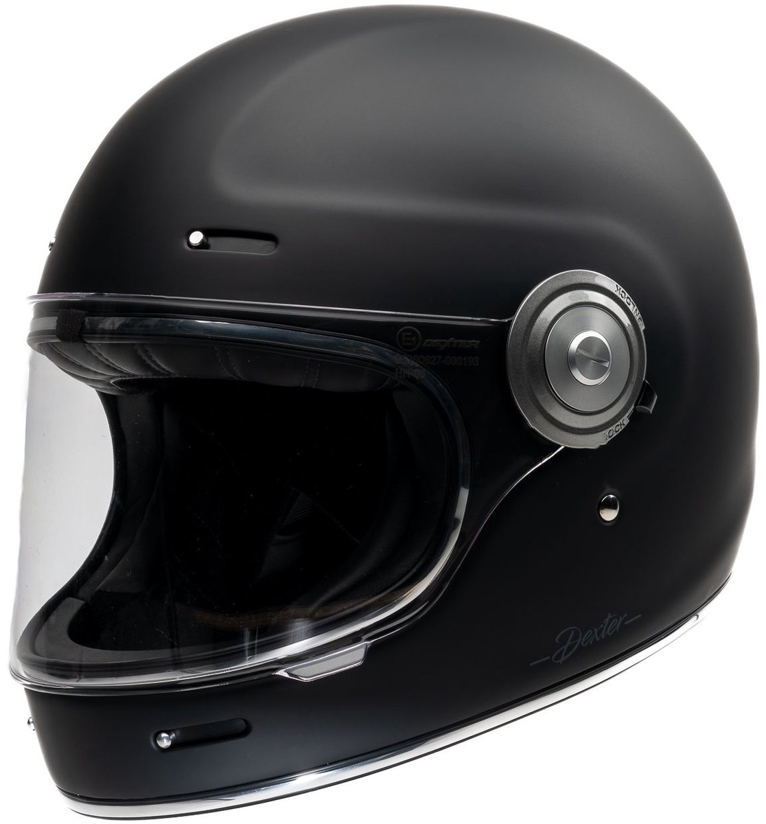 Motor Integraal Helm TANNEN MAT Zwart M van MOTOBLOUZ