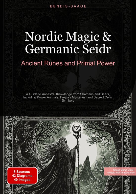 Nordic Magic & Germanic Seidr: Ancient Runes and Primal Powe ... - cover