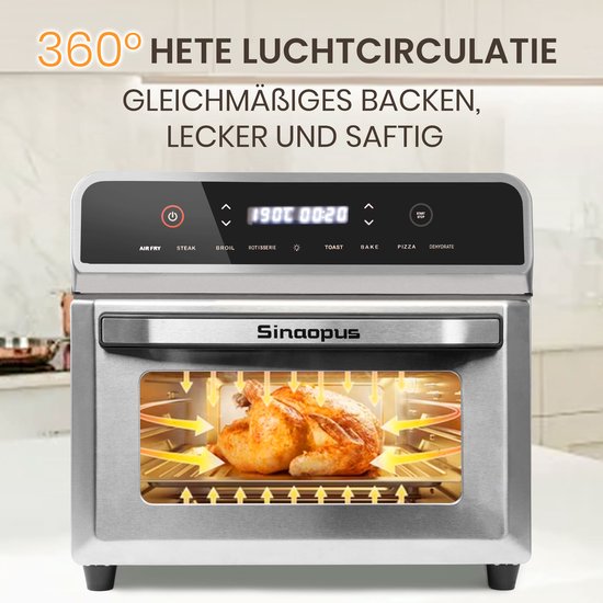 Test : Ninja Double Stack Air-Fryer, Friteuse Verticale à 2 Tiroirs Puissance Et Compacite
