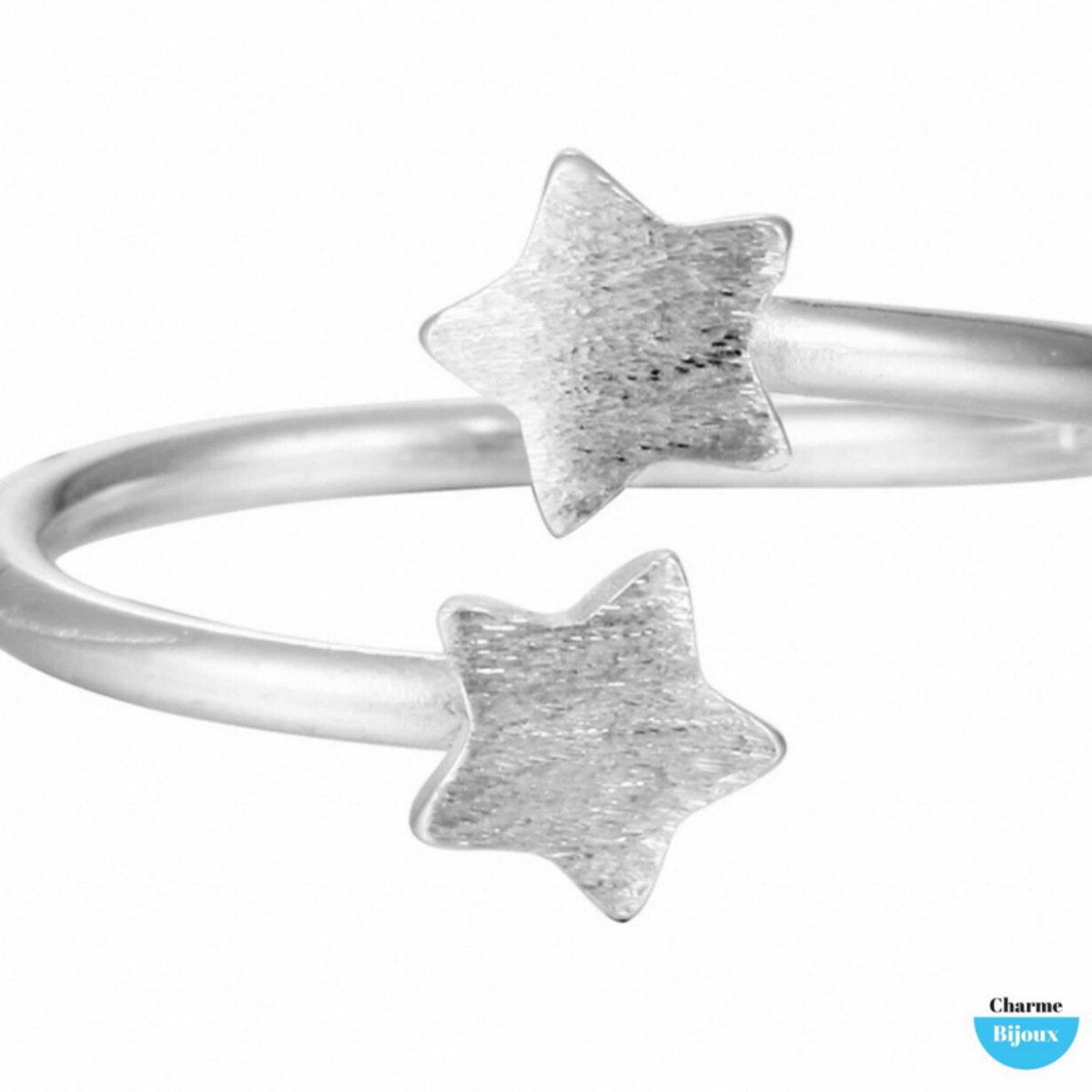 Zilver-Teenring - Ster - Charme Bijoux