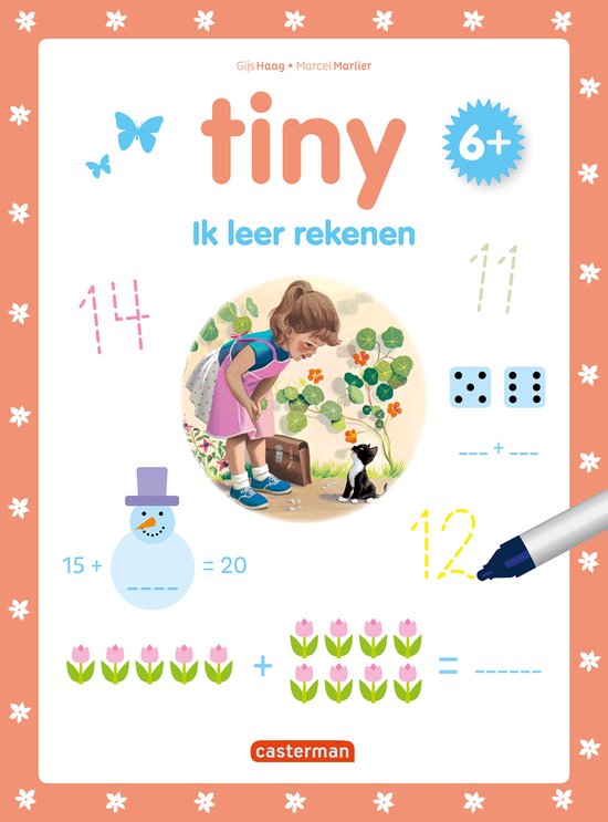 Tiny - Oefenboek met stiftje 1 - Tiny - Ik leer rekenen 6+ - cover