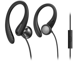 PHILIPS TAA1105 - In-Ear Sport oordopjes - - Microfoon - Afstandsbediening in snoer - Zwart