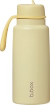 b.box Thermos- Gourde et Bouteille d'eau avec Fliptop 1 Litre | Acier inoxydable isolant à trois couches | Garde les boissons froides jusqu'à 46 heures | 1 l