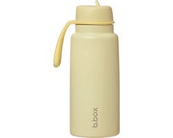 b.box Thermos- Gourde et Bouteille d'eau avec Fliptop 1 Litre | Acier inoxydable isolant à trois couches | Garde les boissons froides jusqu'à 46 heures | 1 l