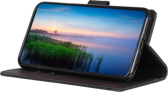 Coverup Case - Convient pour Xiaomi Redmi Note 14 Pro 4G Case - Coverup Luxe Book Case - Zwart