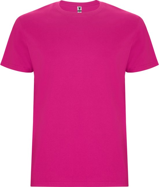 Lot de 4 T-shirts unisexes à manches courtes 190 grammes « Stafford » rose fuchsia - 3XL