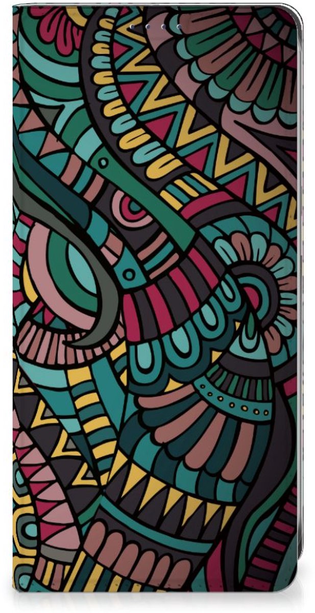 Samsung Galaxy S24FE Hoesje met Magneet Aztec