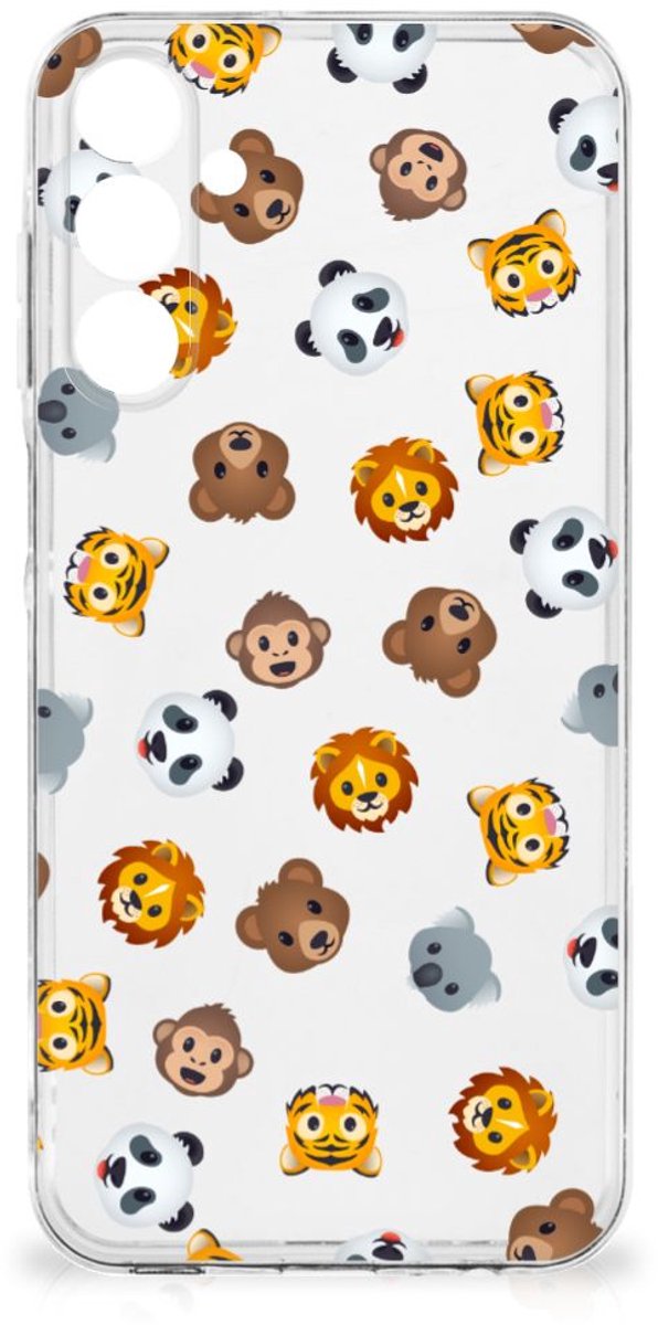 TPU bumper voor Samsung Galaxy A16 Dieren Emojis