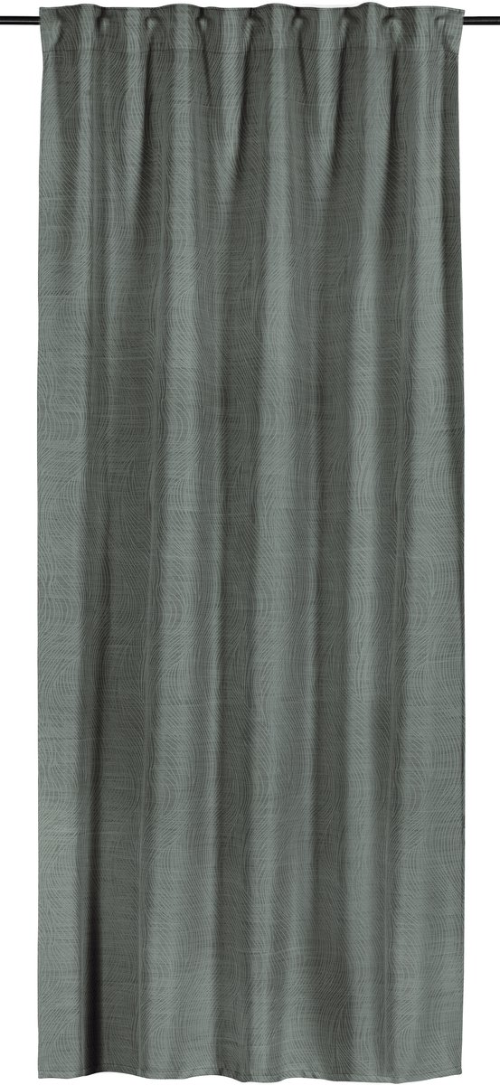 Elbersdrucke Gordijn met verborgen lussen Perfect Groove 255x135 grijs Grau