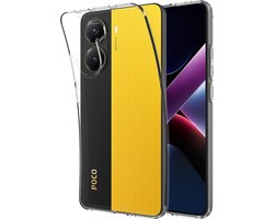 Cazy hoesje geschikt voor Xiaomi Poco X7 Pro Hoesje Siliconen - Flexibele Case - Transparant