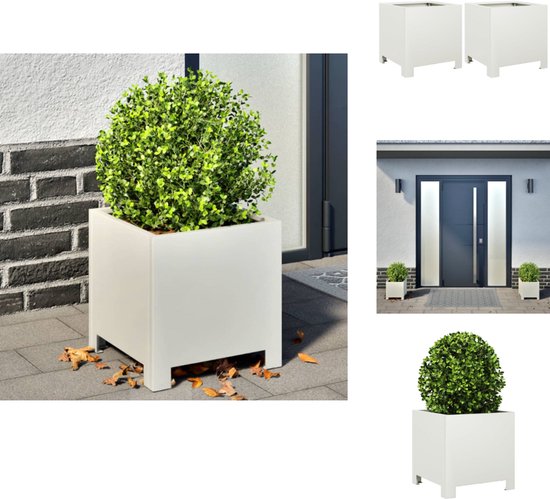 Vidaxl Plantenbak 1 Antraciet Tuinbed