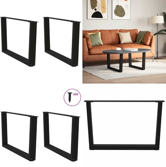 Eettafelpoten Y-frame 60x60x73 cm gietijzer kopen