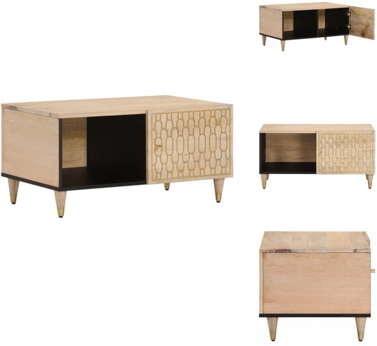 Mangohout Salontafel 80x55x40 | Tweedekansje | OP=OP - Tafels
