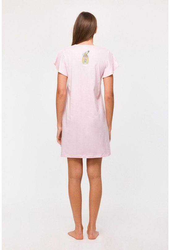 Robe de nuit Woody Rose clair - Taille S