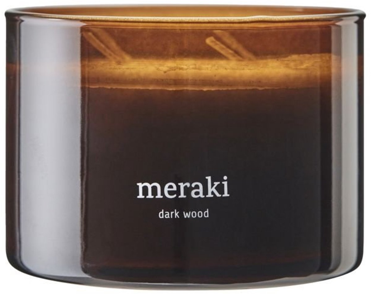 Geurkaars Dark Wood groot