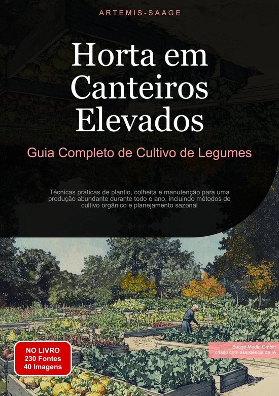 Horta em Canteiros Elevados: Guia Completo de Cultivo de Leg ... - cover