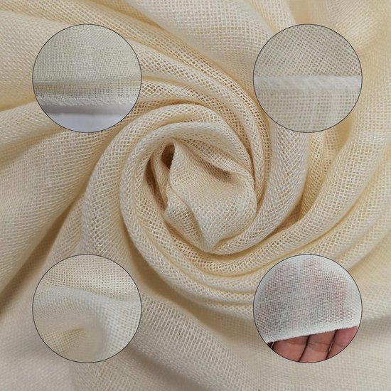 Neteldoek-zeefdoek katoen 64x70cm set 2 stuks - online kopen? | Korting tot 72