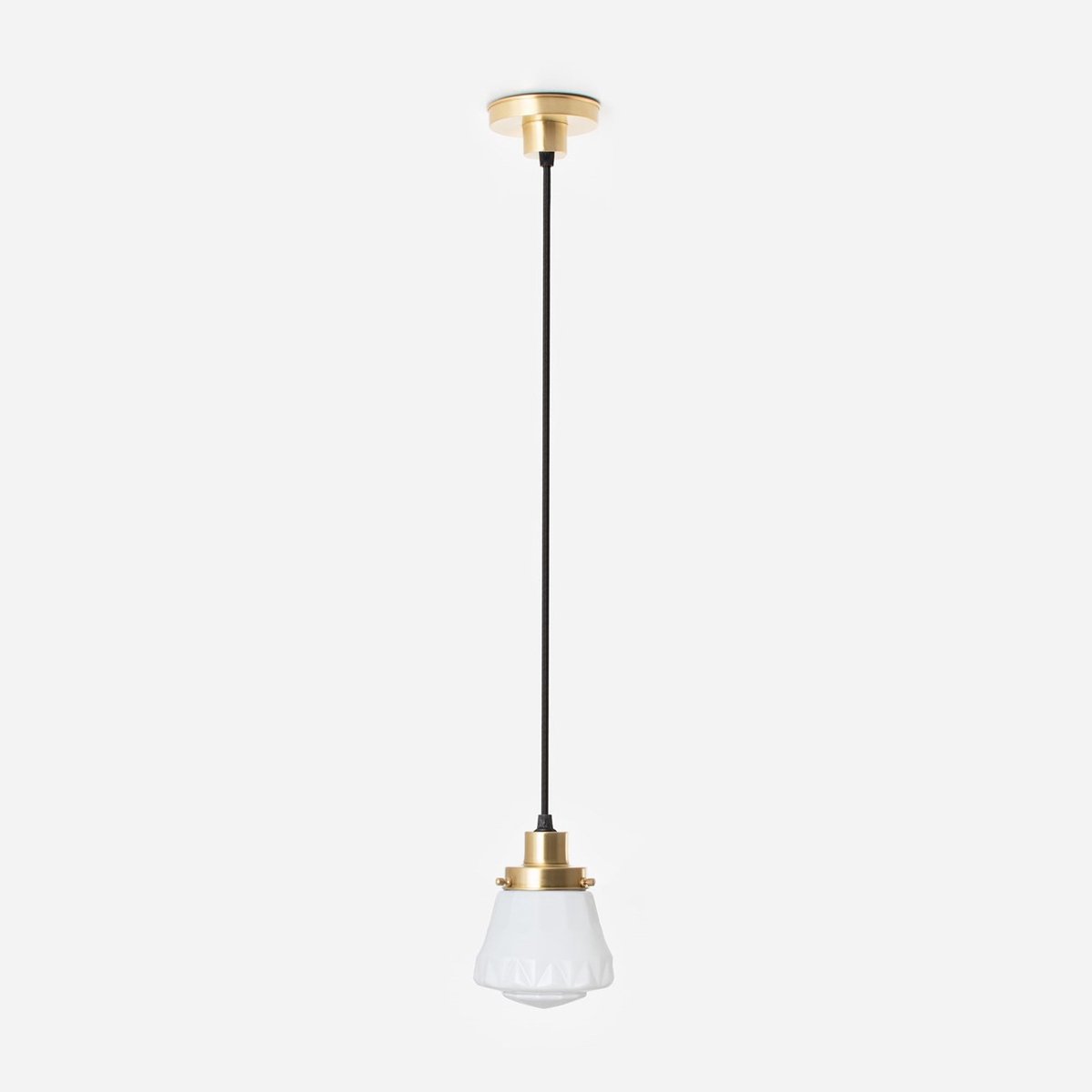 Hanglamp aan snoer Bold 20's Messing - Art Deco Trade