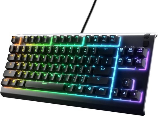 Gaming Keyboard Met Verlichting - Mechanisch Gaming Toetsenbord - Multimedia Toetsen - Qwertz/Qwerty - RGB Verlichting - Led Verlichting - Ergonomische Toetsenbord