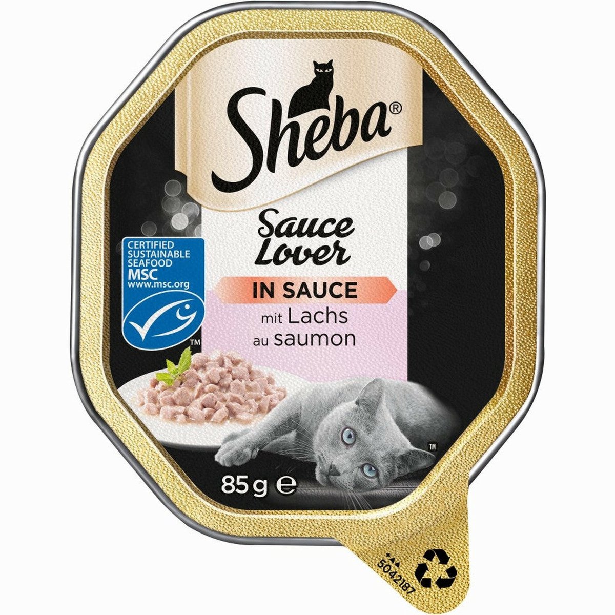 Sheba Bowl Saus Lover 22x85g - met zalm