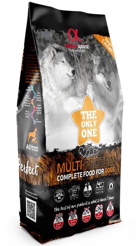 Alpha Spirit Hondenvoer Naturel Multiprotein | 12