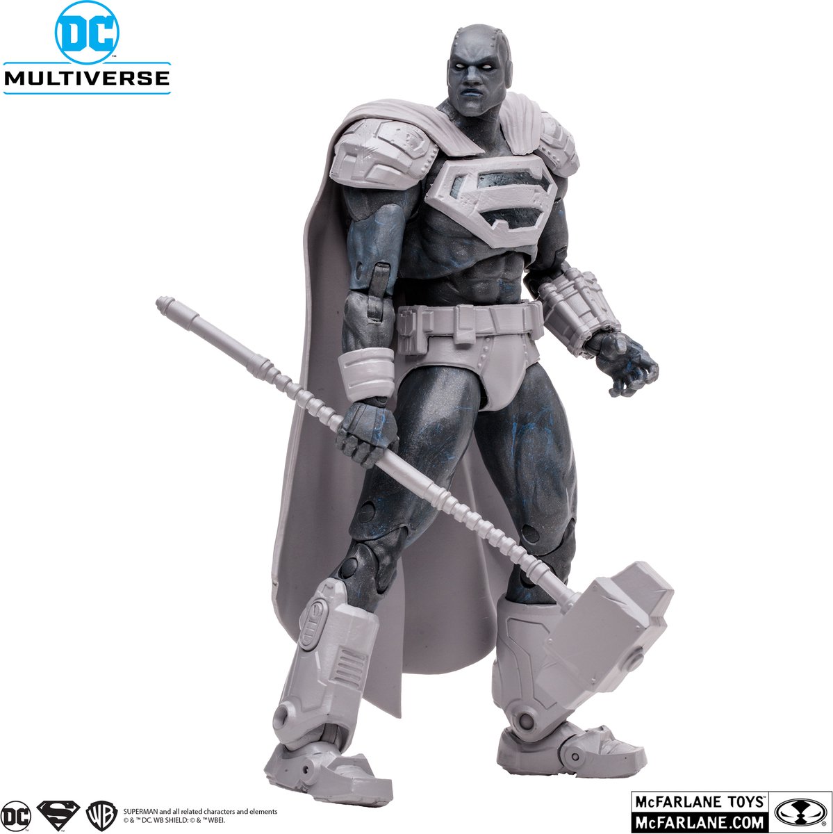DC Multiverse Action Figure Steel 18 cm