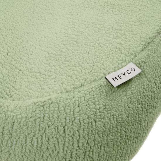 Meyco Baby Teddy relaxhoes voor voedingskussen - olive green van Meyco — afbeelding 5