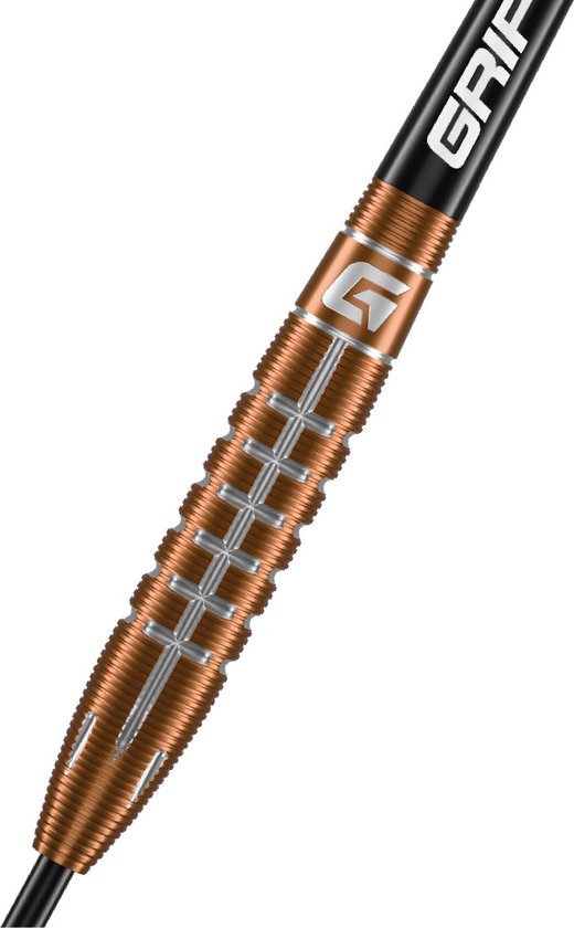 GOAT - Quarterback V2 95% Steeldarts 24 Gram, Incl. 3 Barrels, 3 Flights & 3 Shafts van GOAT — afbeelding 3