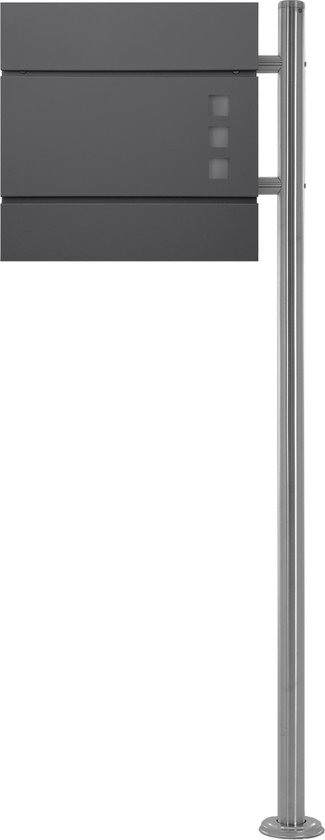 STAANDER BRIEVENBUS INOX | De Marie NV - Webshop