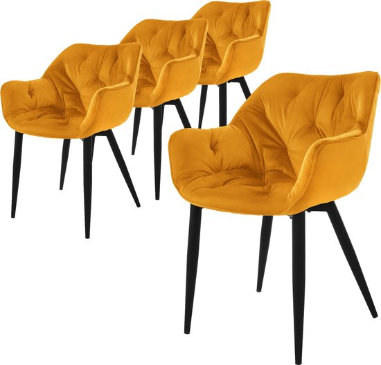 Design Stalen Eetkamerstoelen kopen? ✔️ Tot 31% korting