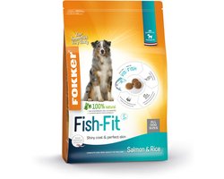 3x Fokker Fish-Fit Hondenvoer 2,5 kg