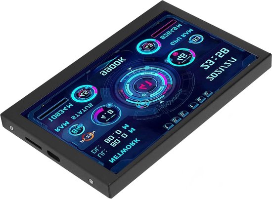 USB Mini-scherm 5 Inch IPS PC CPU-gegevensmonitor AIDA64 ...