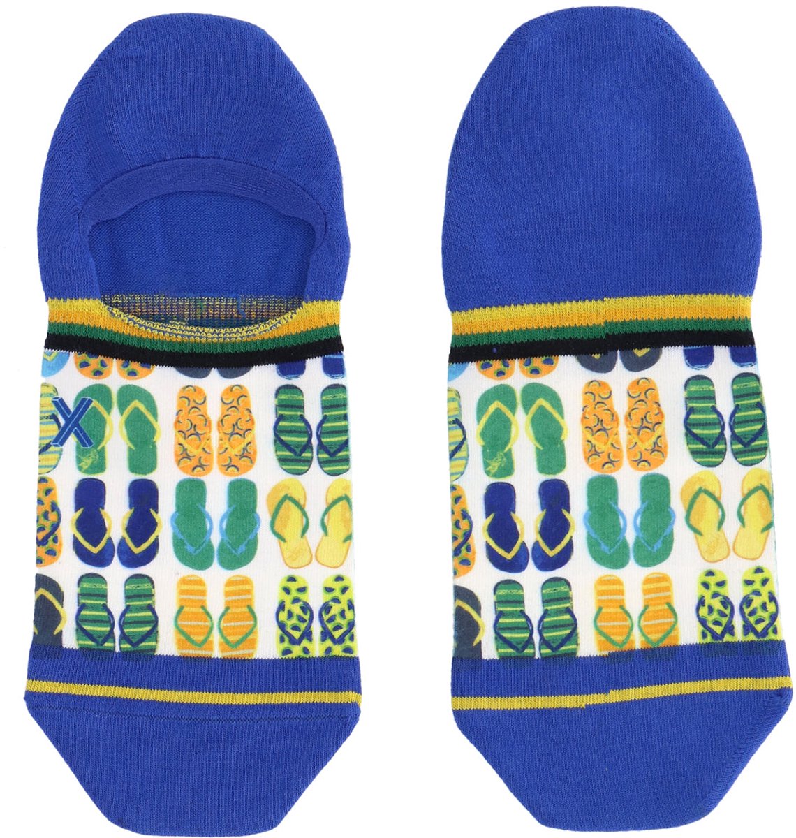 XPOOOS - AFNF Flip Flop Unisex footies - 1-Pack - Maat 39/42