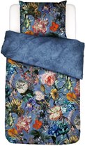 ESSENZA Famke Dekbedovertrek Moonlight blue - Lits-jumeaux XL – 260x220 cm + 2 kussenslopen 60x70 cm